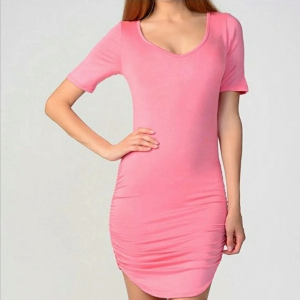 New Ruched Bodycon Dress by Bellino Clothing, size 12.